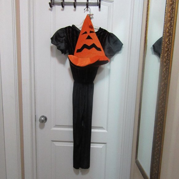 Halloween Costume Witch Jumpsuit and Hat for girls size 10/ 12 - Picture 9 of 9